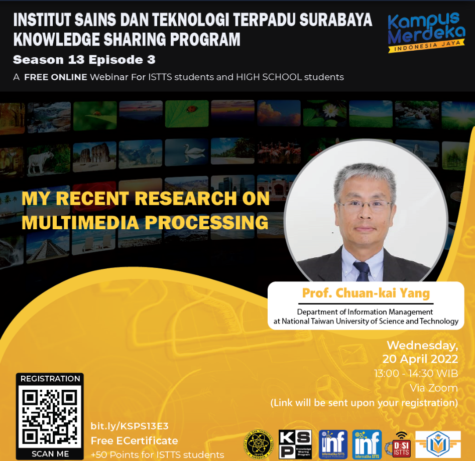 My Recent Research On Multimedia Processing Prof. Chuan-kai Yang